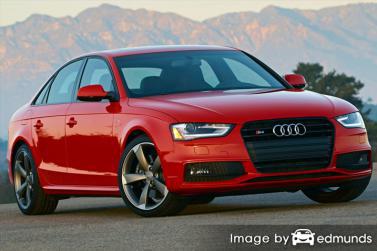Insurance quote for Audi S4 in San Diego