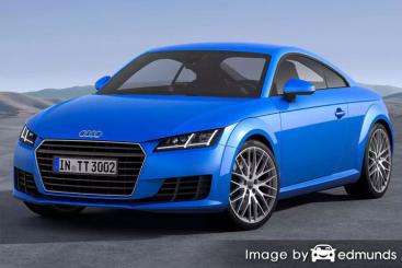 Insurance rates Audi TTS in San Diego