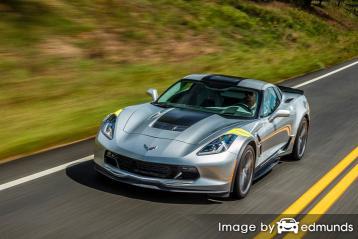Insurance quote for Chevy Corvette in San Diego