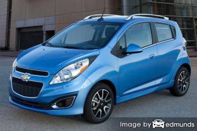 Insurance quote for Chevy Spark in San Diego