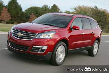 Insurance rates Chevy Traverse in San Diego