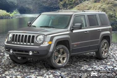 Insurance rates Jeep Patriot in San Diego