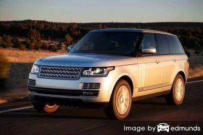 Insurance rates Land Rover Range Rover in San Diego