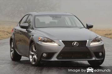Insurance quote for Lexus IS 350 in San Diego