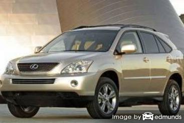 Insurance quote for Lexus RX 400h in San Diego