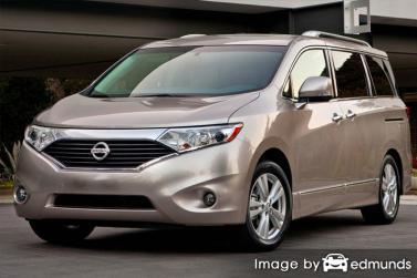 Insurance rates Nissan Quest in San Diego