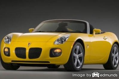 Insurance quote for Pontiac Solstice in San Diego
