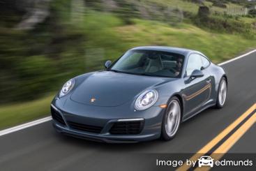 Insurance rates Porsche 911 in San Diego