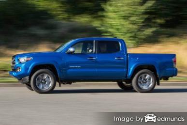 Insurance rates Toyota Tacoma in San Diego