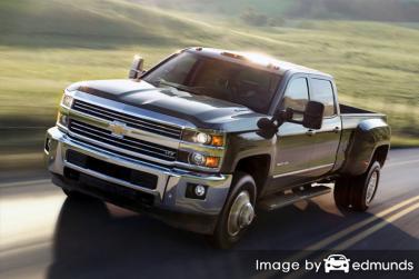 Insurance rates Chevy Silverado 3500HD in San Diego