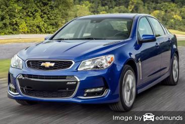 Insurance rates Chevy SS in San Diego