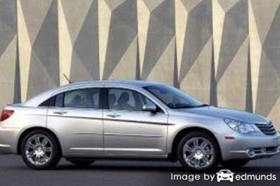 Insurance rates Chrysler Sebring in San Diego