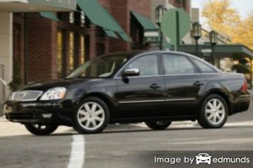 Insurance rates Ford Five Hundred in San Diego
