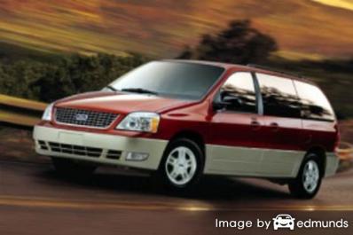 Cheapest Insurance Rate Quotes for a Ford Freestar in San Diego California