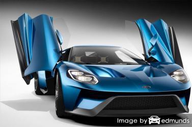 Insurance rates Ford GT in San Diego