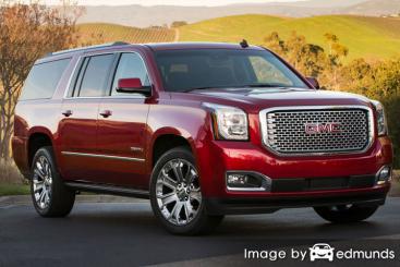 Insurance rates GMC Yukon in San Diego