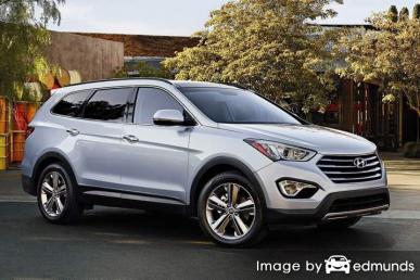 Insurance quote for Hyundai Santa Fe in San Diego