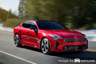 Insurance rates Kia Stinger in San Diego