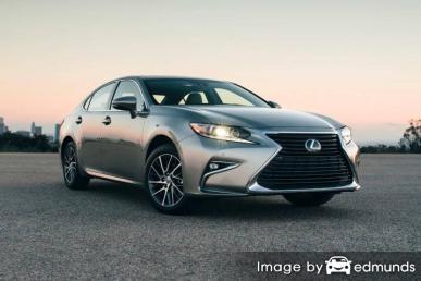 Insurance rates Lexus ES 350 in San Diego