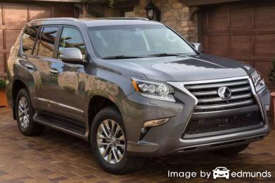 Insurance rates Lexus GX 460 in San Diego