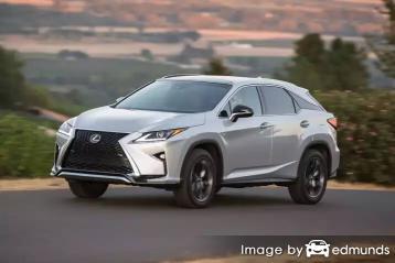 Insurance quote for Lexus RX 350 in San Diego