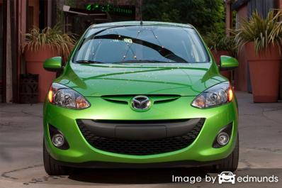Insurance quote for Mazda 2 in San Diego