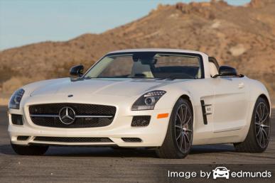 Insurance quote for Mercedes-Benz SLS AMG in San Diego