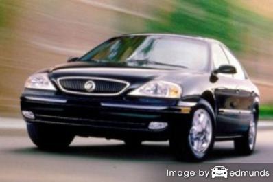 Insurance rates Mercury Sable in San Diego