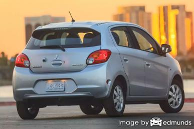 Insurance rates Mitsubishi Mirage in San Diego