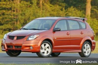 Insurance quote for Pontiac Vibe in San Diego