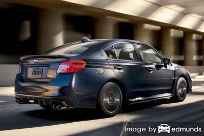 Insurance rates Subaru WRX in San Diego