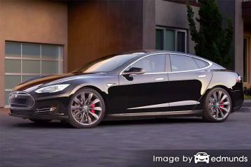 Insurance rates Tesla Model S in San Diego