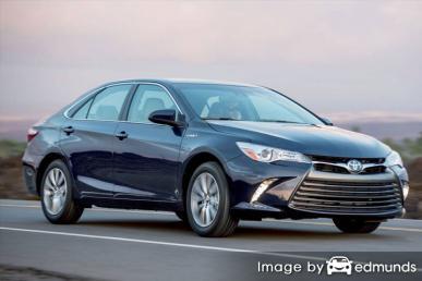 Insurance rates Toyota Camry Hybrid in San Diego