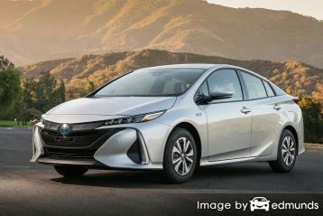 Insurance rates Toyota Prius Prime in San Diego