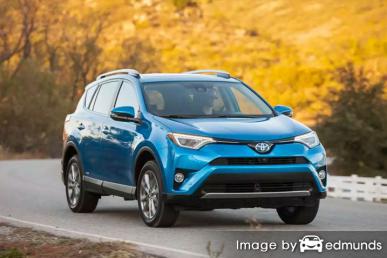 Insurance rates Toyota Rav4 Hybrid in San Diego