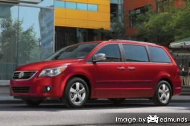 Insurance rates Volkswagen Routan in San Diego